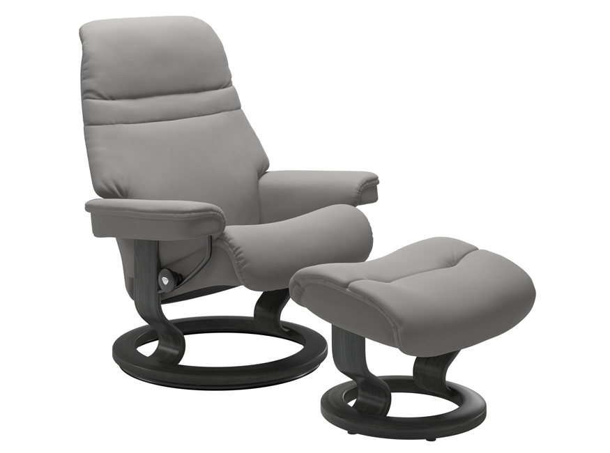 Stressless Sunrise L - Paloma Silver Grey, sofort ab Lager!